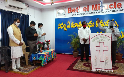 telangana christian leader